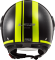 Мотошолом LS2 OF558 Sphere Lux Crush Black Hi Vis Yellow