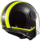 Мотошолом LS2 OF558 Sphere Lux Crush Black Hi Vis Yellow
