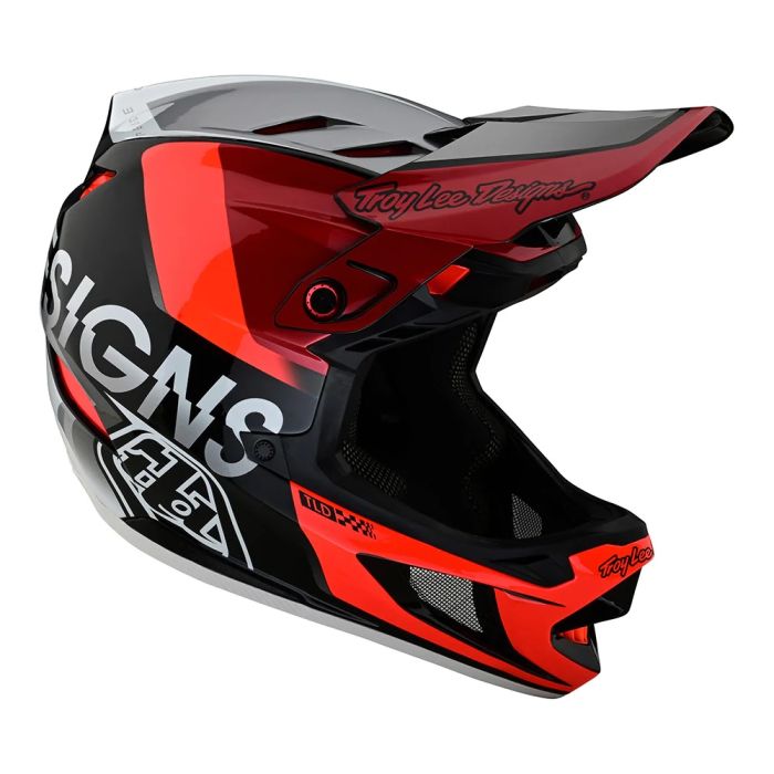 Вело шолом TLD D4 COMPOSITE HELMET [Qualifier Silver/Red]