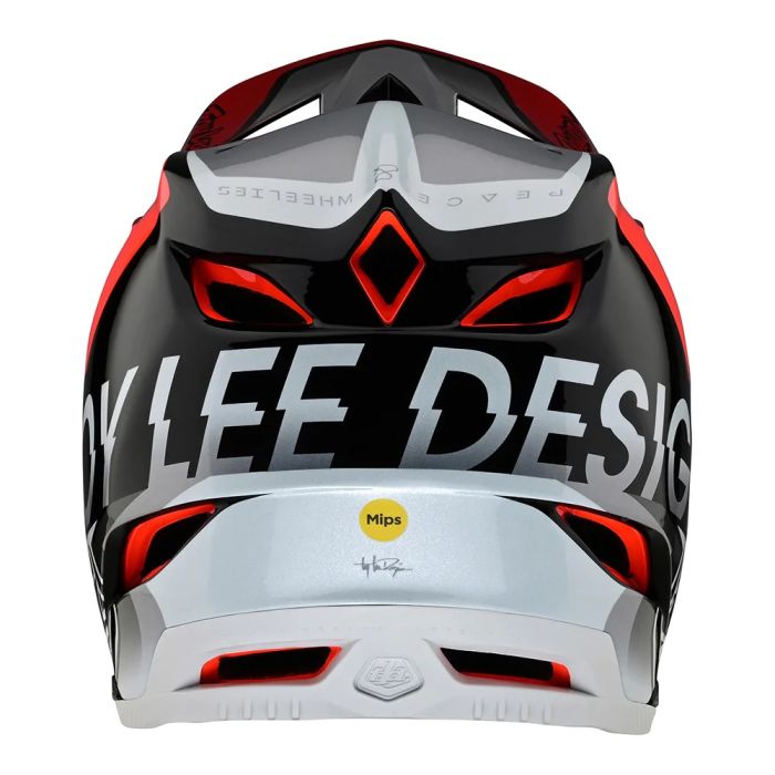 Вело шолом TLD D4 COMPOSITE HELMET [Qualifier Silver/Red]