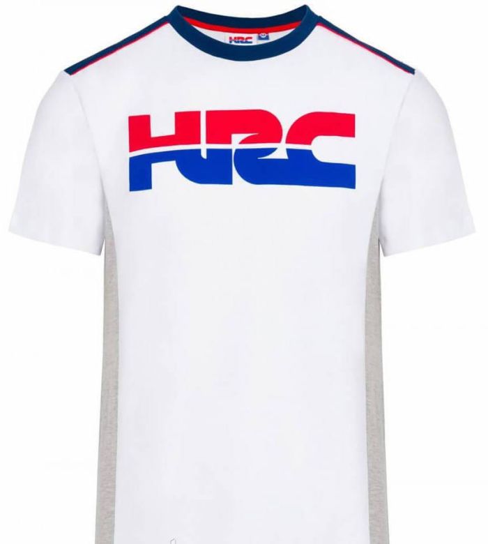 Футболка Official HRC (Honda Racing Corp.) Racing Side Inserts T-Shirt White