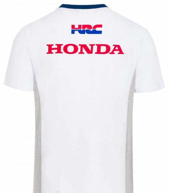 Футболка Official HRC (Honda Racing Corp.) Racing Side Inserts T-Shirt White