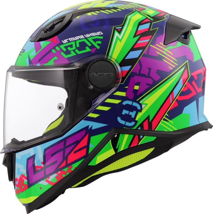 Шолом LS2 FF812 Kid Svent Blue Green