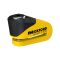Замок Oxford Quartz XD10 Disc Lock Yellow/Black