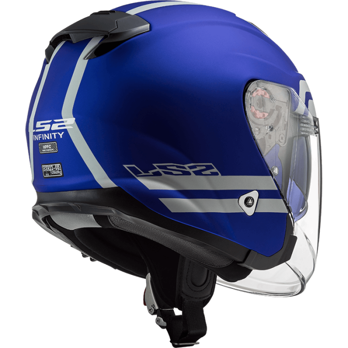 Мотошолом LS2 OF521 Infinity Hyper Matt Blue