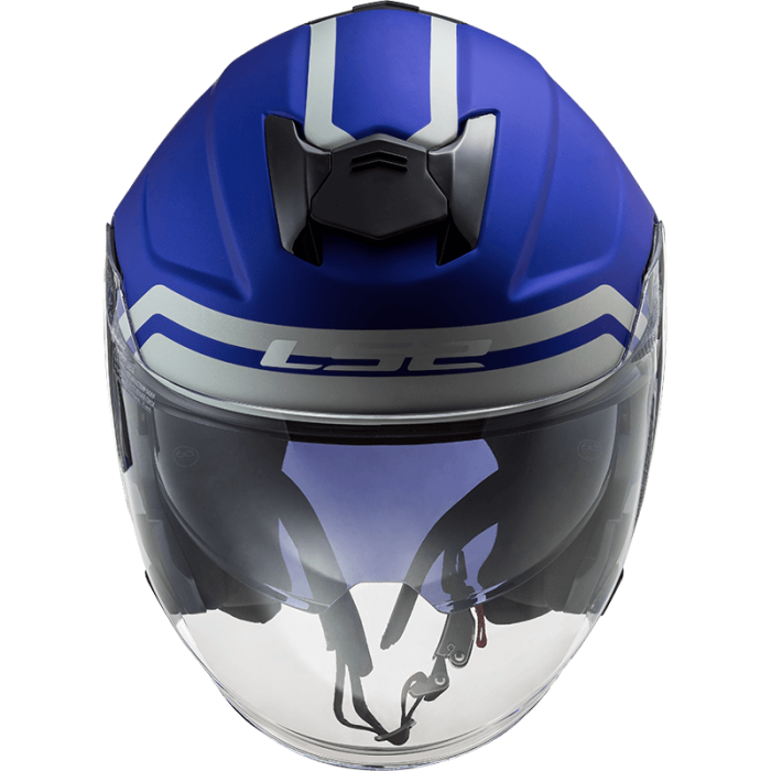 Мотошолом LS2 OF521 Infinity Hyper Matt Blue