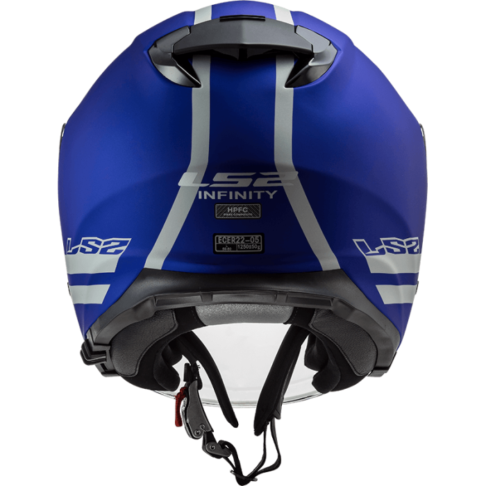Мотошолом LS2 OF521 Infinity Hyper Matt Blue