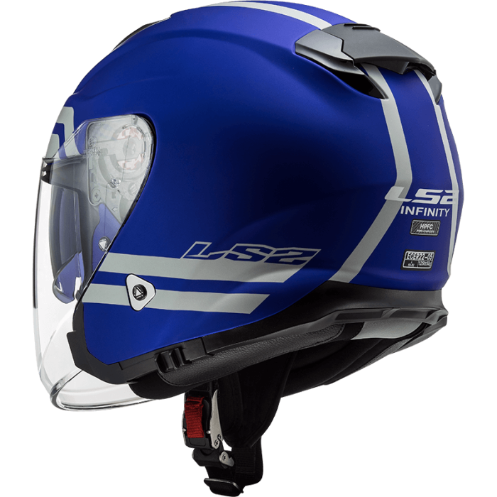 Мотошолом LS2 OF521 Infinity Hyper Matt Blue