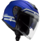Мотошолом LS2 OF521 Infinity Hyper Matt Blue