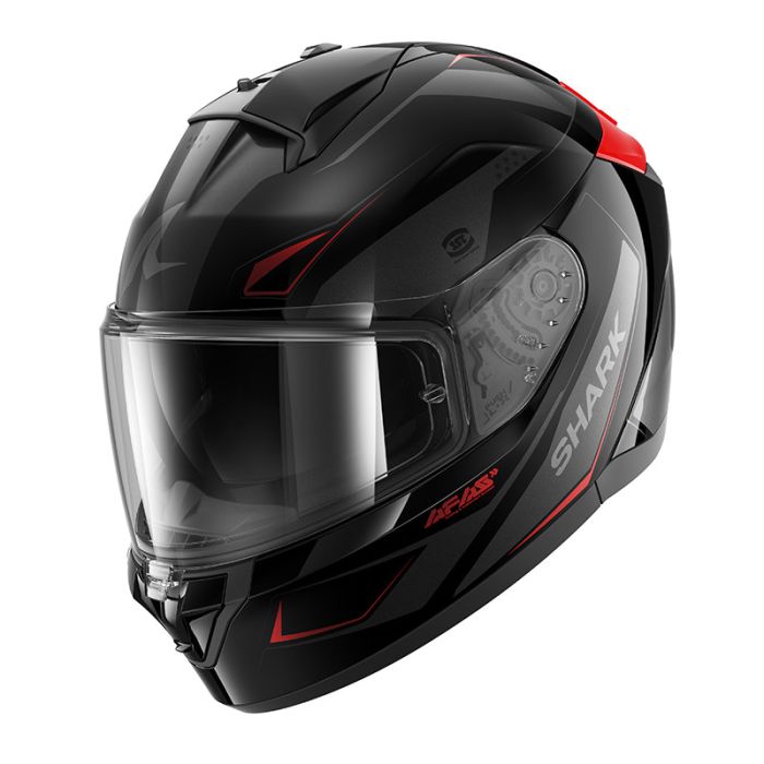 Шолом SHARK RIDILL 2 MEKARIUM black/anthracite/red