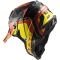 Мотошолом LS2 MX700 Subverter Evo Arched Black Yellow Red