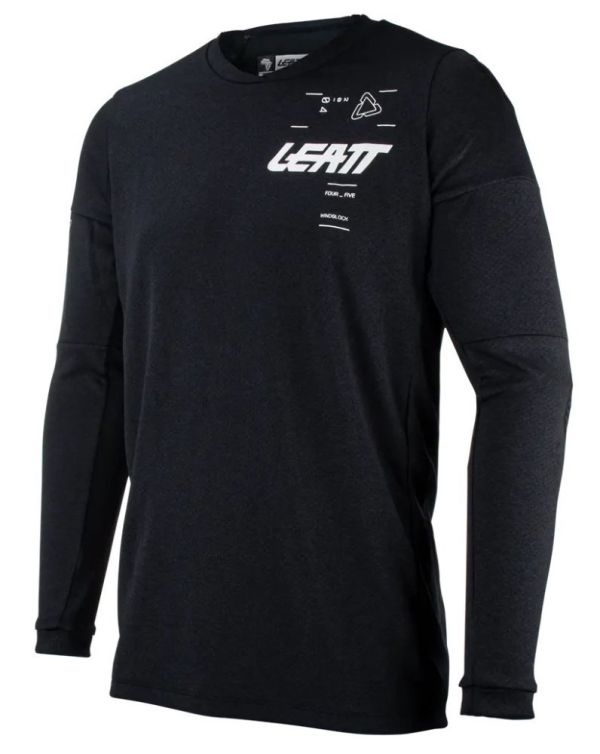 Джерсі Leatt Moto 4.5 Windblock Jersey Black