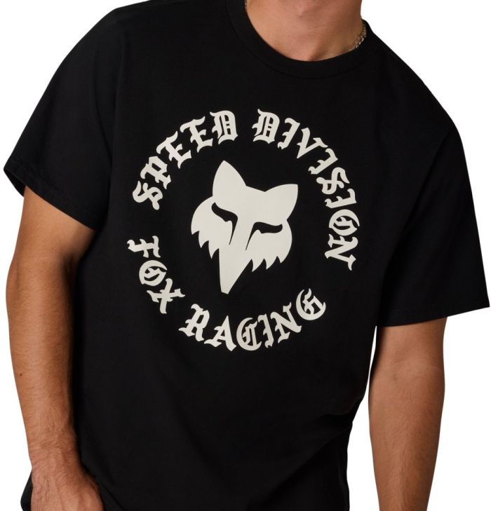 Футболка Fox Short Sleeve Tee - Badge Black