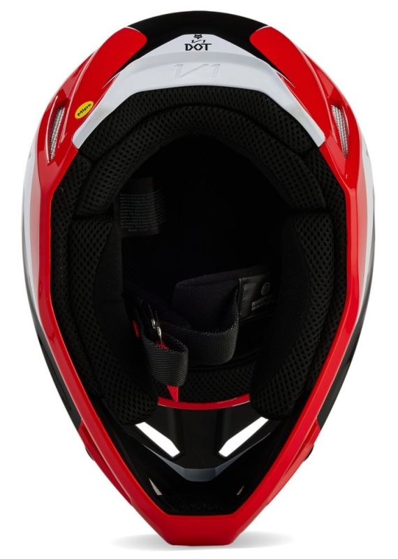 Мотошолом Fox V1 Nitro Helmet Flo Red