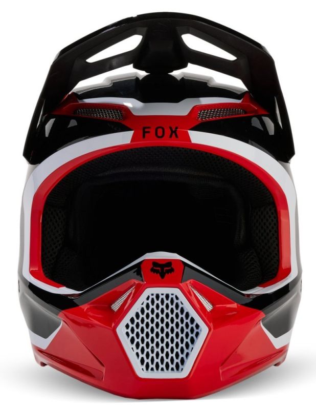 Мотошолом Fox V1 Nitro Helmet Flo Red