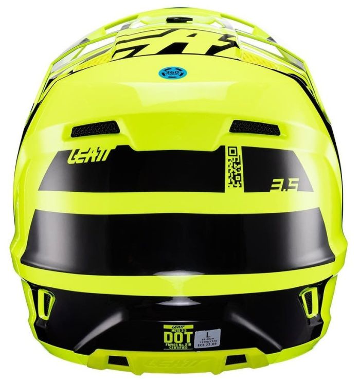 Шолом Leatt Moto 3.5 Jr Helmet Citrus