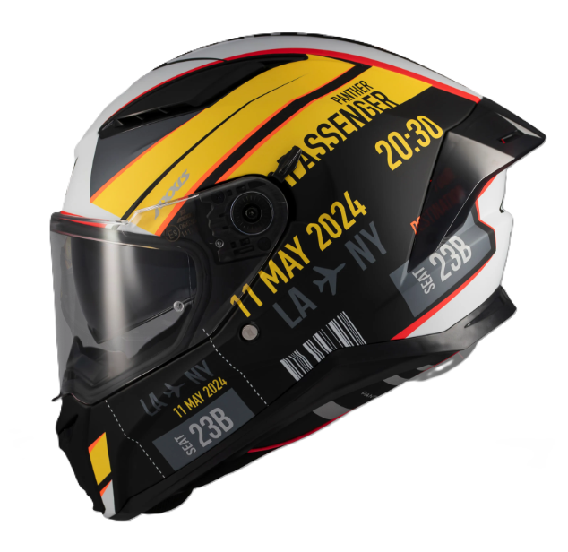 Мотошолом AXXIS PANTHER SV Passenger B3 Matt
