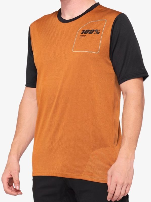 Джерсі 100% Ridecamp Jersey Terracotta