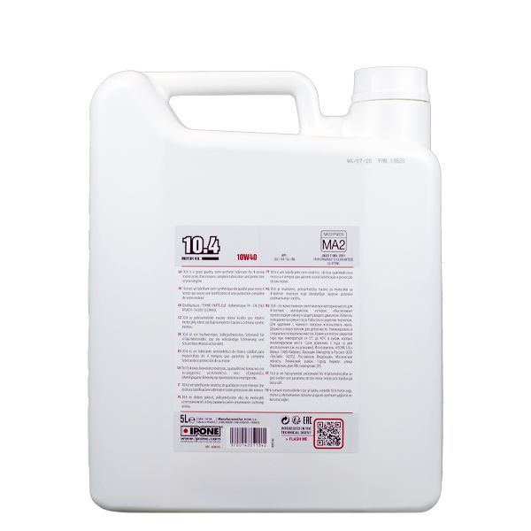 Моторна олива IPONE 10.4 10W40 (4+1л)
