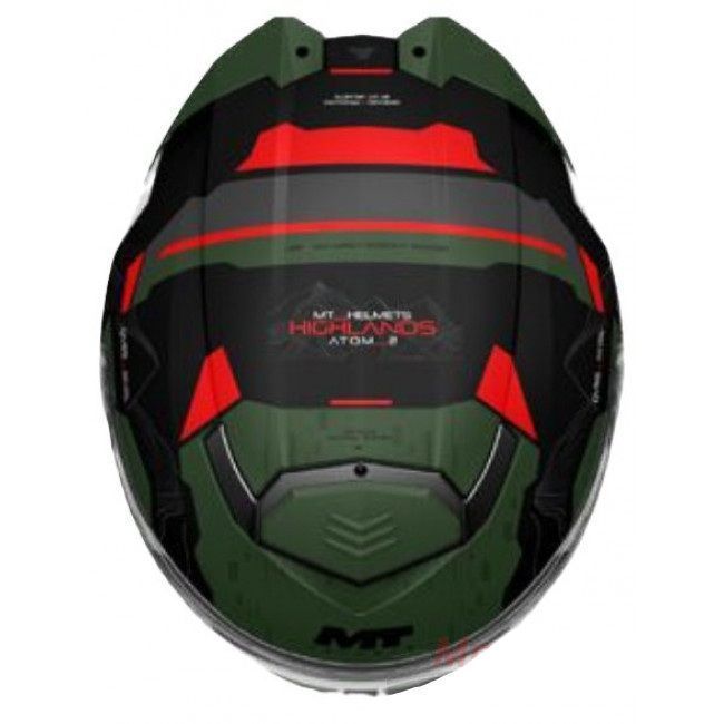 Мотошолом MT ATOM 2 SV HIGHLANDS C6 Matt L +Pinlock
