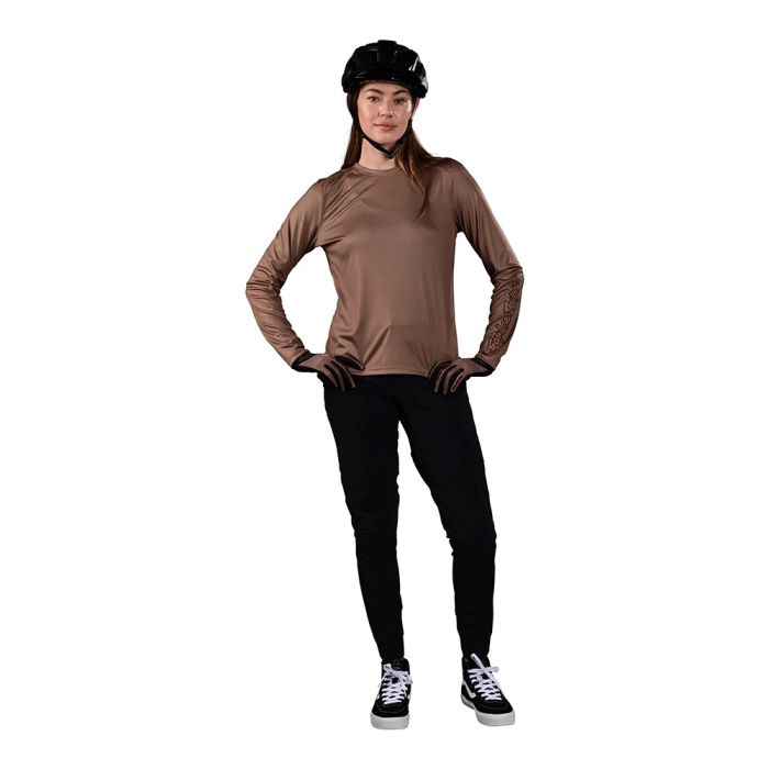 Джерсі TLD WMNS LILIUM LS JERSEY [Coffee]