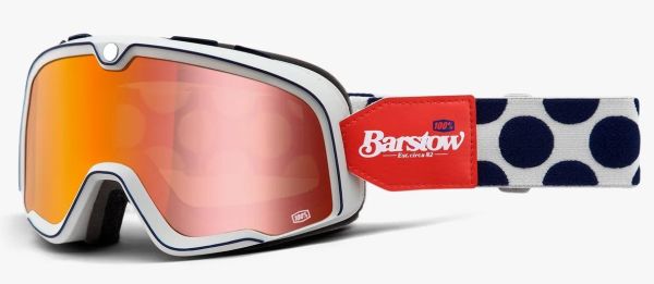 Окуляри 100% Barstow Goggle Hayworth - Flush Red Lens