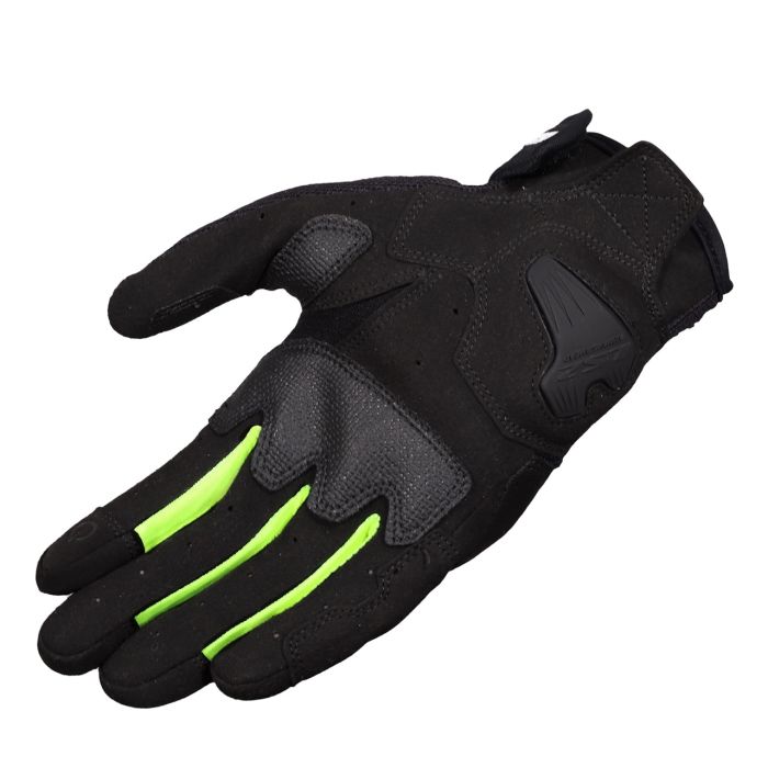 Моторукавички LS2 Atom Man Gloves Black Hi-Vis Yellow