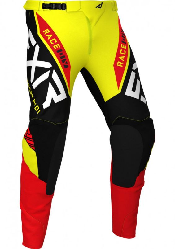 Мотоштани дитячі FXR Yth Pro-Stretch MX 21-Yellow/Black/Red