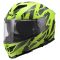 Мотошолом LS2 FF818 Storm 3 Kaos Hi-Vis Yellow