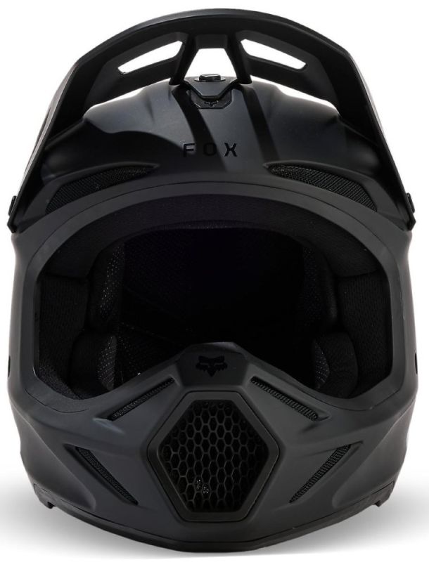 Шолом Fox Yth V3 Helmet - Solid Black