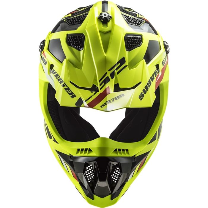 Мотошолом LS2 MX700 Subverter Evo Stomp Hi-Vis Yellow Black