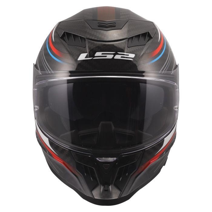 Мотошолом LS2 FF807 Dragon Subic White Blue Red