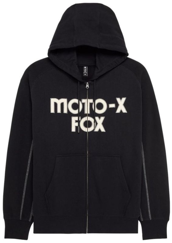 Толстовка Fox Oversize Zip Hoodie - Moto-x Black