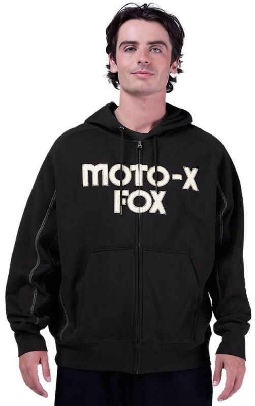 Толстовка Fox Oversize Zip Hoodie - Moto-x Black