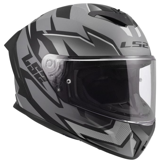 Мотошолом LS2 FF820 Rapid 3 Xtrem Matt Black Grey