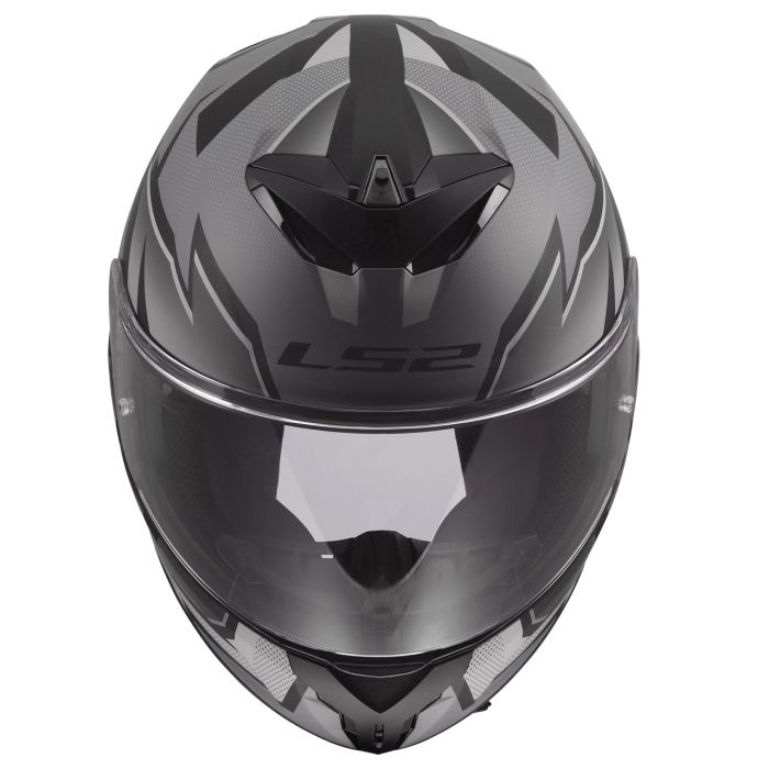Мотошолом LS2 FF820 Rapid 3 Xtrem Matt Black Grey