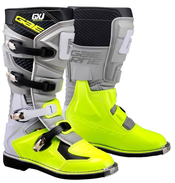 Мотовзуття Gaerne GX-J Kids Grey-Yellow Fluo