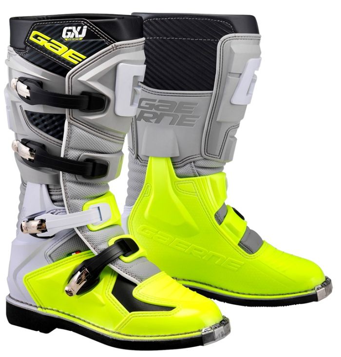 Мотовзуття Gaerne GX-J Kids Grey-Yellow Fluo