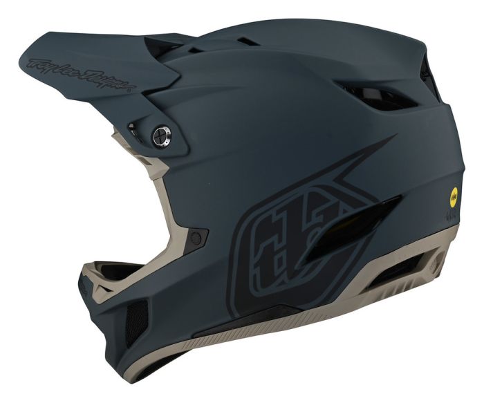 Вело Шолом фуллфейс TLD D4 Composite [STEALTH GRAY]
