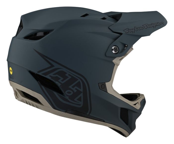 Вело Шолом фуллфейс TLD D4 Composite [STEALTH GRAY]
