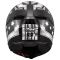 Мотошолом LS2 FF808 Stream 2 Galdam Black White