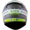 Мотошолом LS2 FF353 Rapid Thunder Matt Titanium Neon Yellow