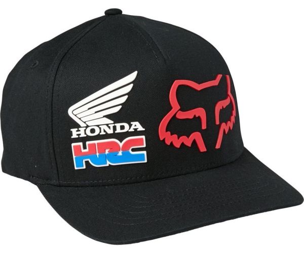 Кепка Fox Honda Hrc Flexfit Hat Black