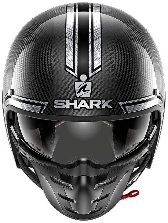Мотошолом Shark S-Drak Carbon Vinta Black\Grey