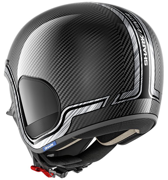Мотошолом Shark S-Drak Carbon Vinta Black\Grey