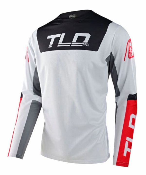Джерсі TLD Sprint Jersey Fractura [Charcoal Glo Red]