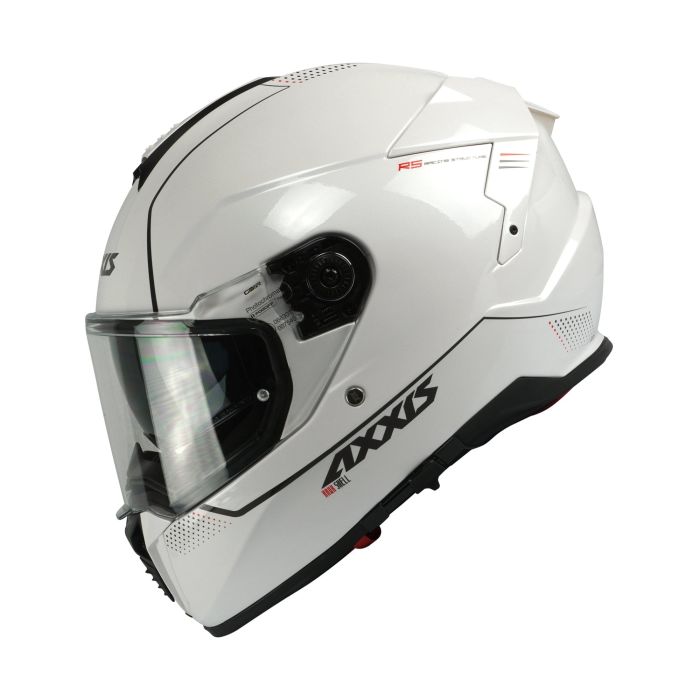 Мотошолом AXXIS HAWK SV Solid A0 Gloss White