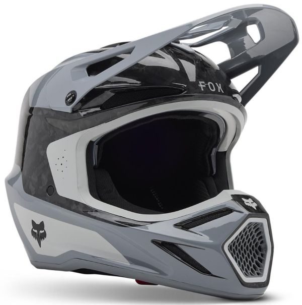 Шолом Fox V3 Rs Helmet - Infinite Cloud Grey