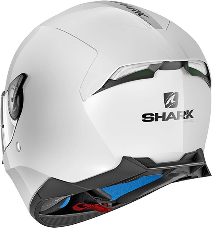 Мотошолом Shark Skwal 2 White (White Led)