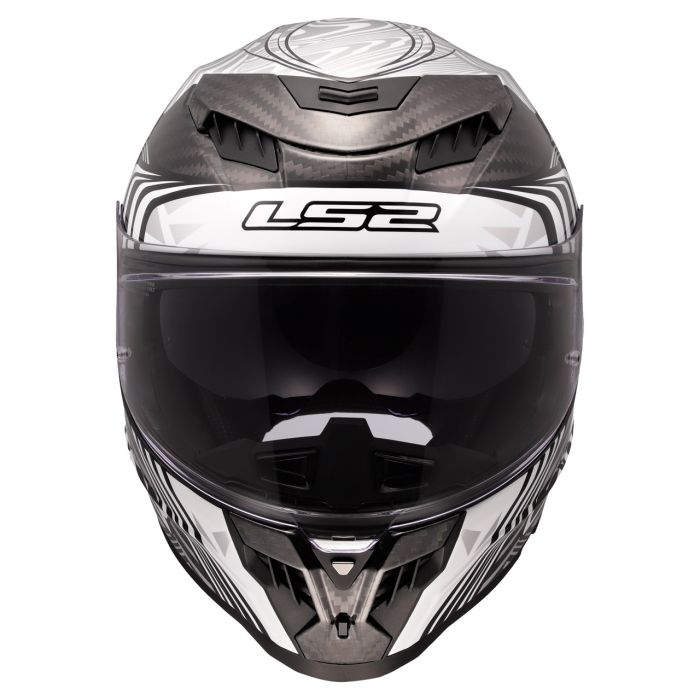 Мотошолом LS2 FF807 Dragon Enthum Silver